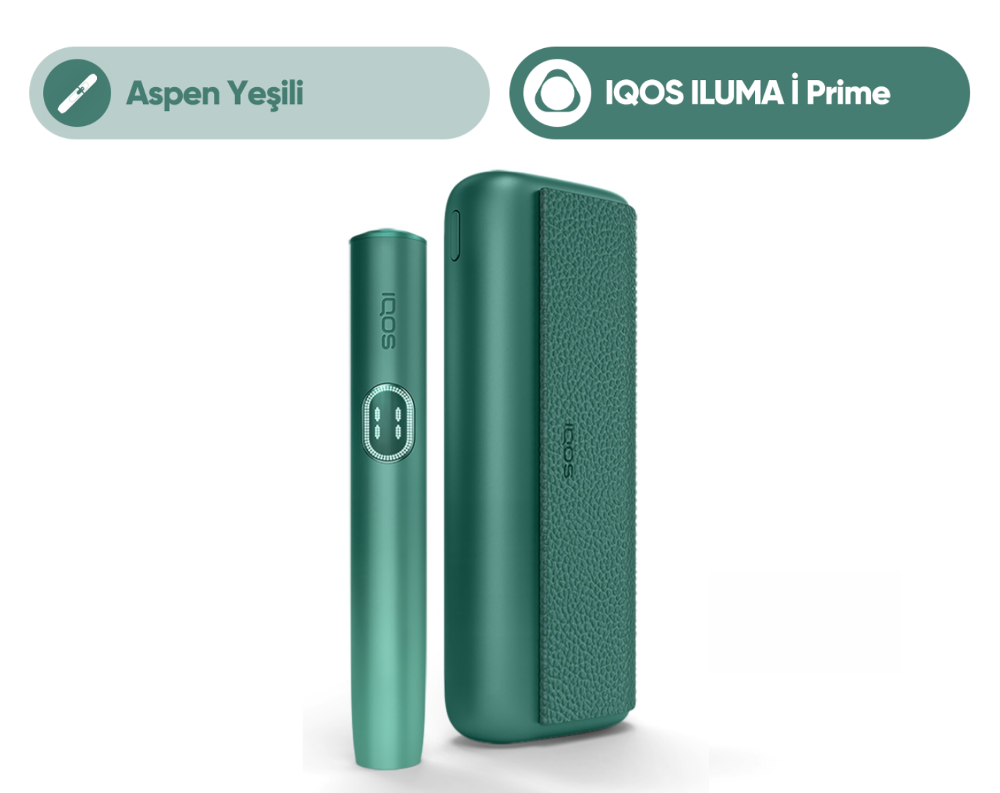 IQOS ILUMA i Prime Aspen Yeşili
