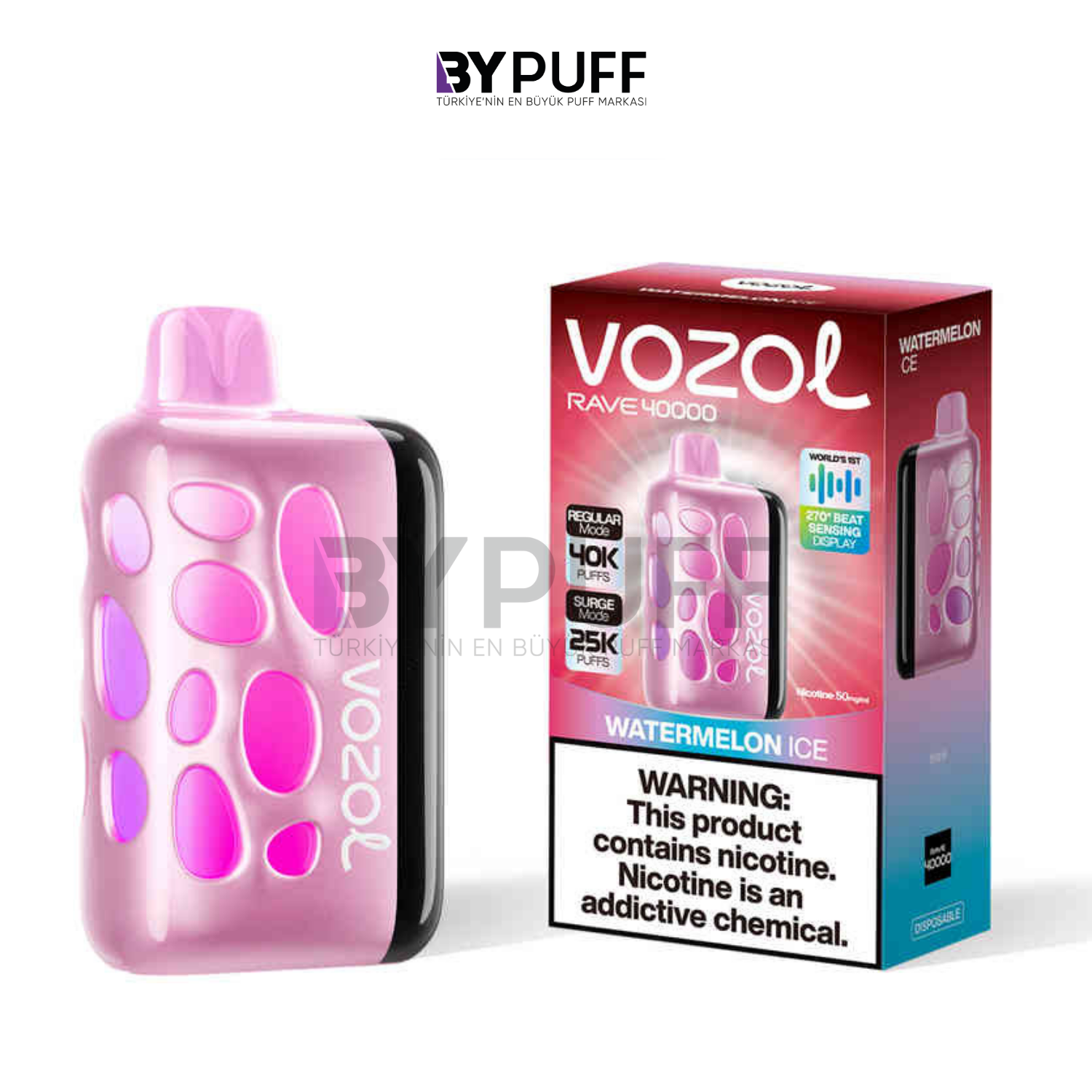 Vozol Rave 40000 Watermelon ice