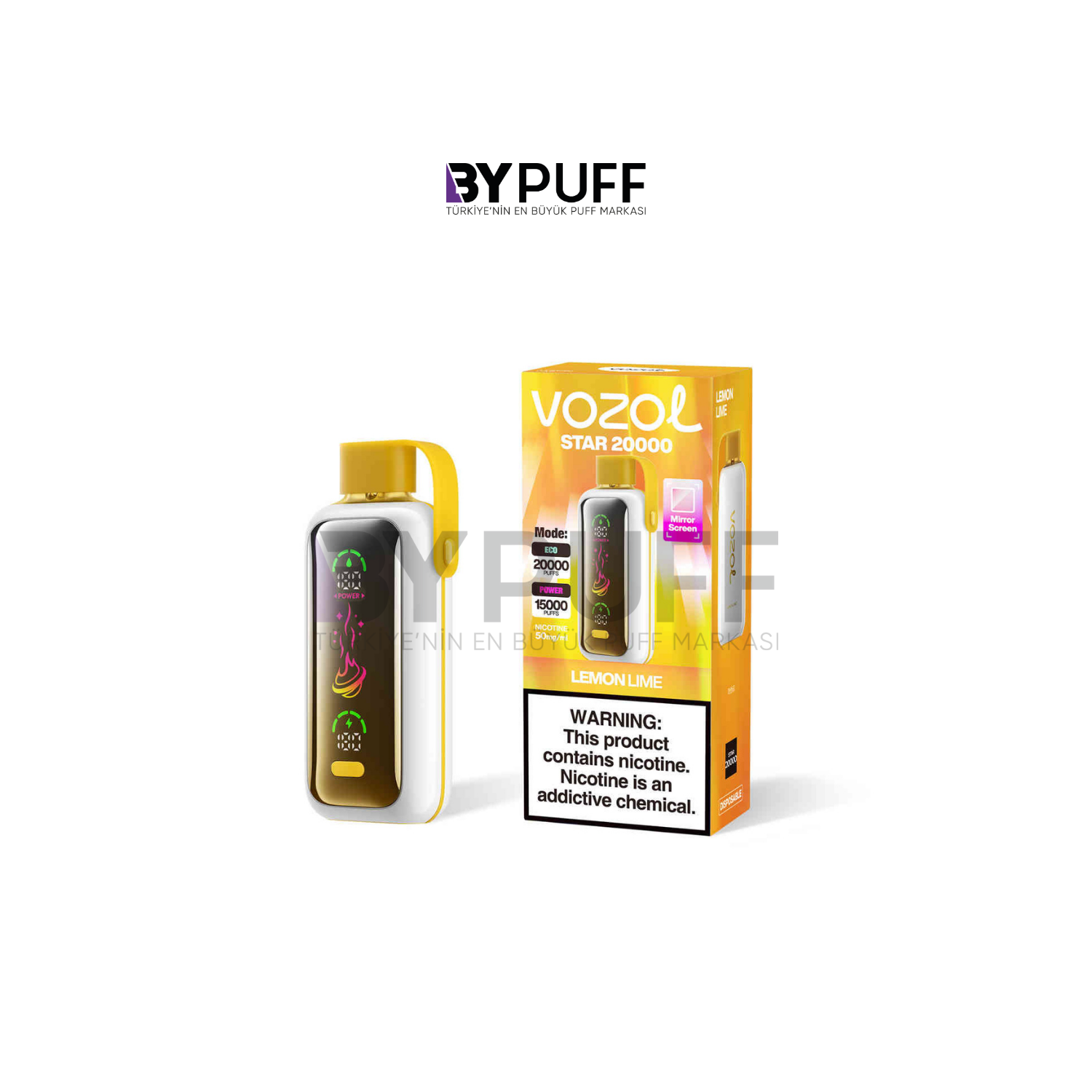 Vozol Star 20000 Lemon Lime