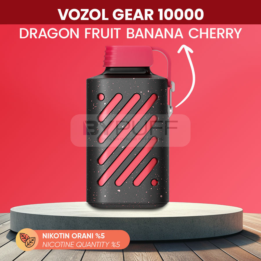 Vozol Gear 10000 Dragon Fruit Banana Cherry