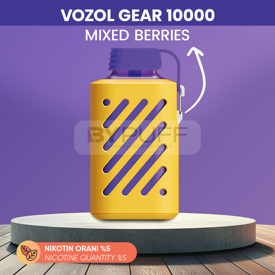 Vozol Gear 10000 Mixed Berries