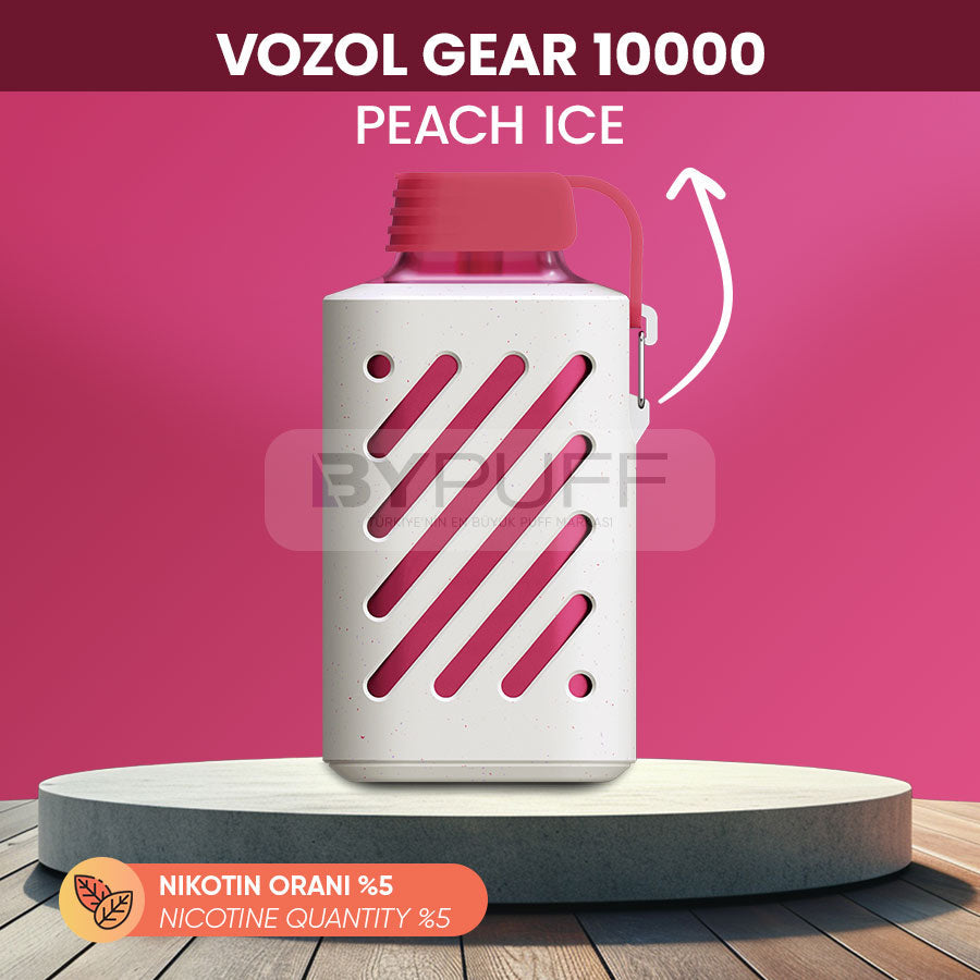 Vozol Gear 10000 Peach ice