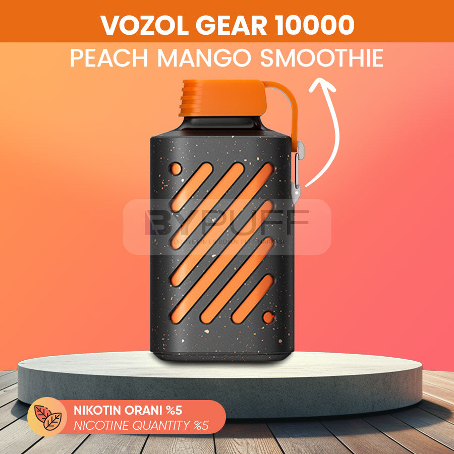 Vozol Gear 10000 Peach Mango Smoothie
