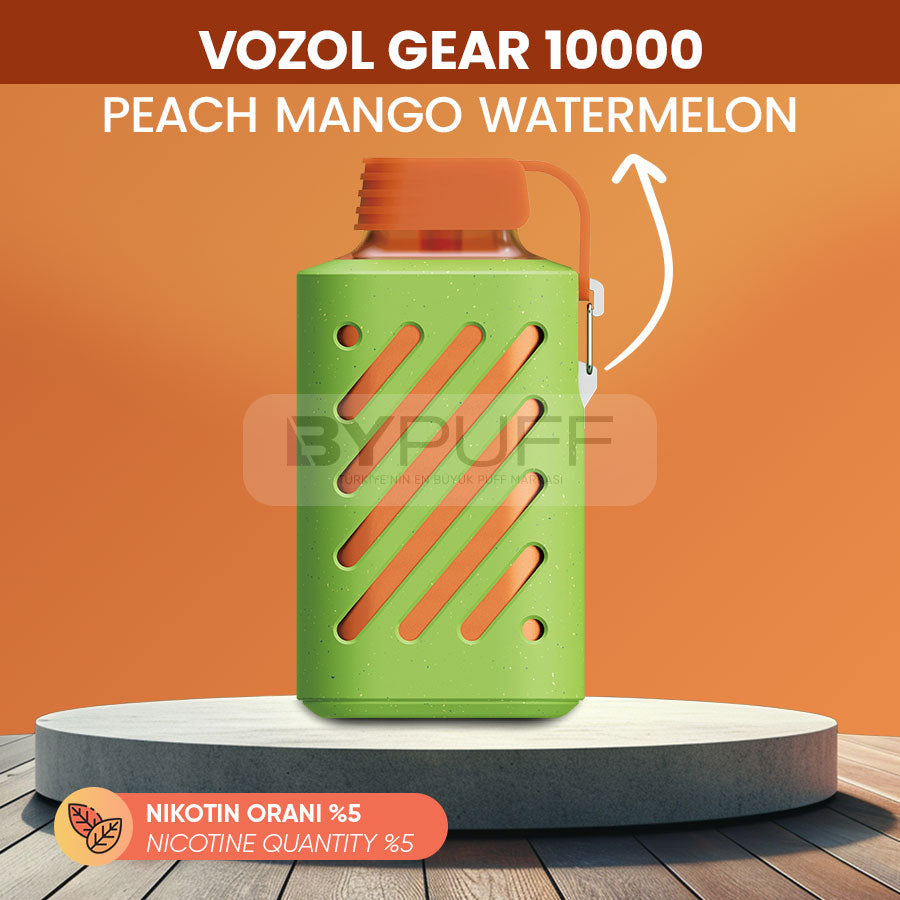 Vozol Gear 10000 Peach Mango Watermelon