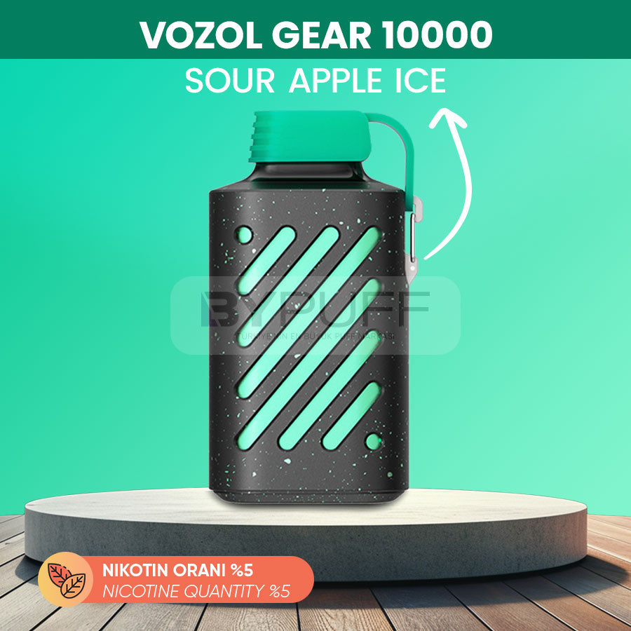 Vozol Gear 10000 Sour Apple