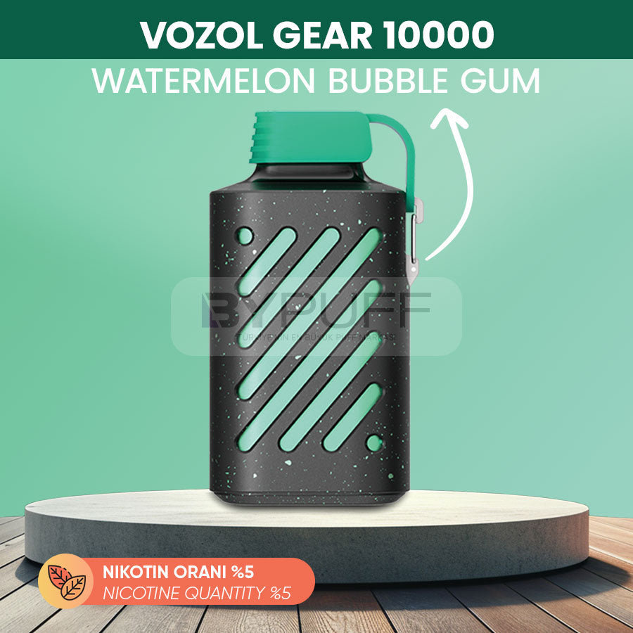 Vozol Gear 10000 Watermelon Bubble Gum