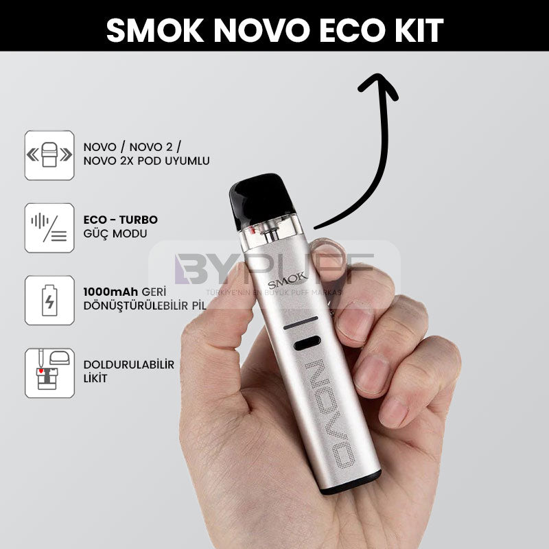 SMOK Novo Eco Pod Vape Kit - Black