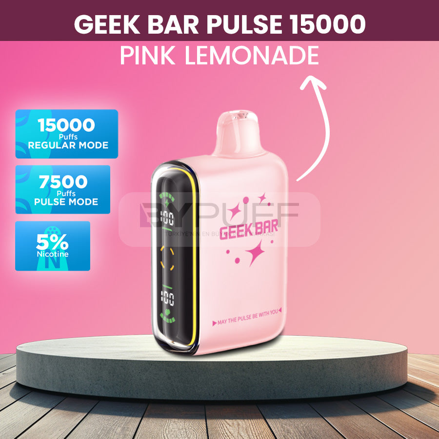 Geek Bar Pulse 15000 Pink Lemonade