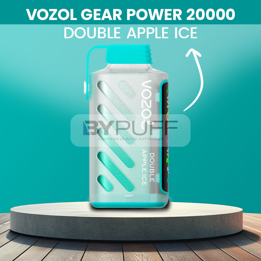 Vozol Gear Power 20000 Double Apple Ice