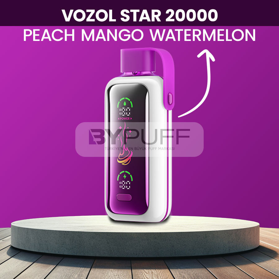 Vozol Star 20000 Peach Mango Watermelon