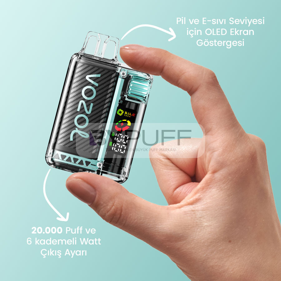 Vozol Vista 20000 Sour Apple Ice